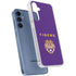 LSU Tigers Purple Galaxy A55 5G Clear Case