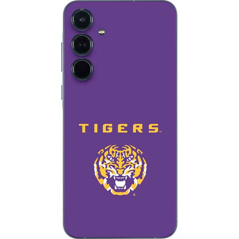 LSU Tigers Purple Galaxy A55 5G Skin