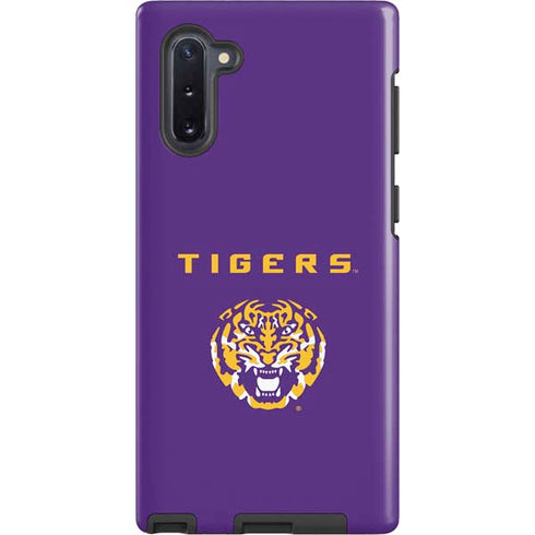 LSU Tigers Purple Galaxy Cases
