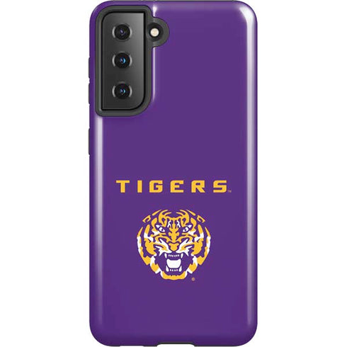 LSU Tigers Purple Galaxy S21 5G Pro Case