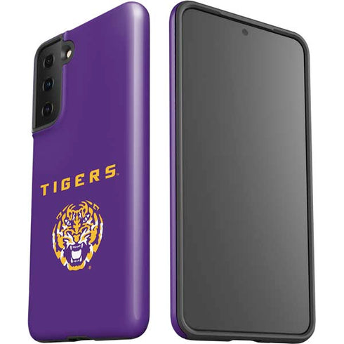 LSU Tigers Purple Galaxy S21 FE Pro Case