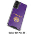 Louisiana State University - LSU Tigers Purple Galaxy S21 Plus 5G Clear Case