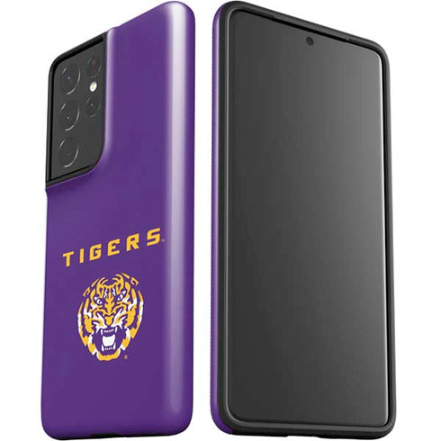 LSU Tigers Purple Galaxy S21 Ultra 5G Pro Case