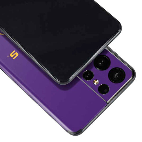 Louisiana State University - LSU Tigers Purple Galaxy S21 Ultra 5G Skin