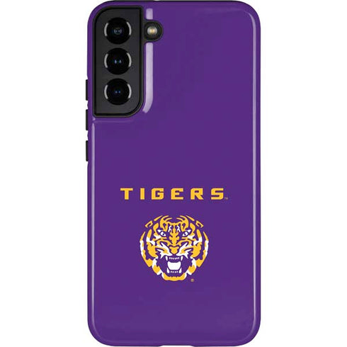 LSU Tigers Purple Galaxy S22 Plus Pro Case