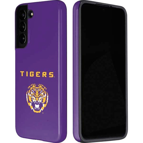 LSU Tigers Purple Galaxy S22 Plus Pro Case