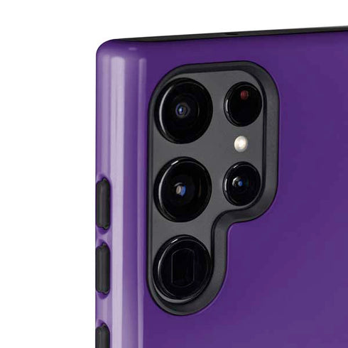 LSU Tigers Purple Galaxy S22 Ultra Pro Case