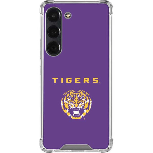 Louisiana State University - LSU Tigers Purple Galaxy S23 Clear Case