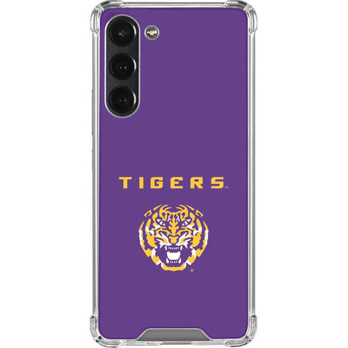 Louisiana State University - LSU Tigers Purple Galaxy S23 Plus Clear Case