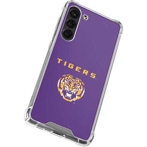 Louisiana State University - LSU Tigers Purple Galaxy S23 Plus Clear Case