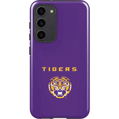 LSU Tigers Purple Galaxy S23 Plus Pro Case
