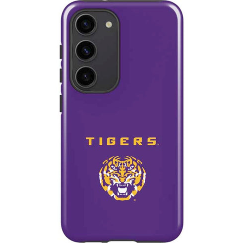 LSU Tigers Purple Galaxy S23 Pro Case