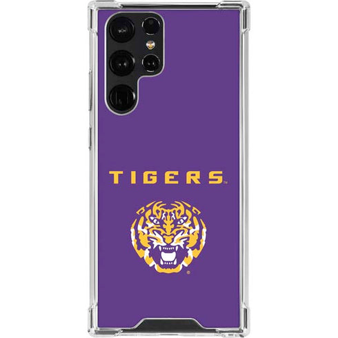 Louisiana State University - LSU Tigers Purple Galaxy S23 Ultra Clear Case