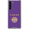 LSU Tigers Purple Galaxy S24 FE Clear Case
