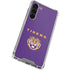 LSU Tigers Purple Galaxy S24 FE Clear Case