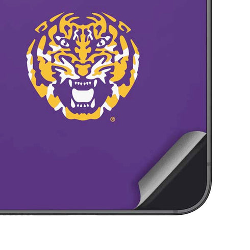 LSU Tigers Purple Galaxy S25 Skin