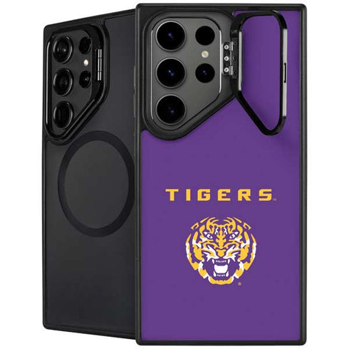 LSU Tigers Purple Galaxy Cases
