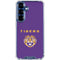 LSU Tigers Purple Galaxy S25 Clear Case