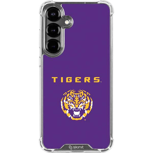 LSU Tigers Purple Galaxy S26 Clear Case
