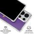 LSU Tigers Purple Galaxy S26 Ultra Clear Case