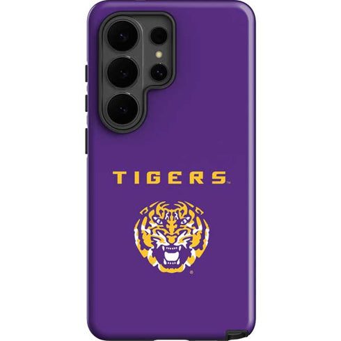 LSU Tigers Purple Galaxy S26 Ultra Impact Case