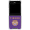 LSU Tigers Purple Galaxy Z Flip6 Clear Case