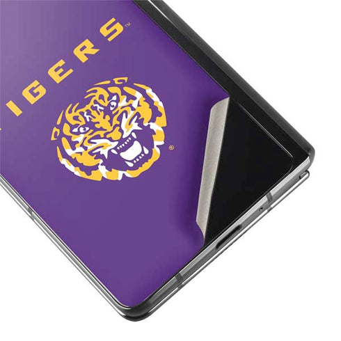 Louisiana State University - LSU Tigers Purple Galaxy Z Fold2 5G Skin