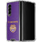 Louisiana State University - LSU Tigers Purple Galaxy Z Fold4 5G Clear Case