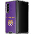 Louisiana State University - LSU Tigers Purple Galaxy Z Fold4 5G Clear Case