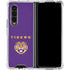Louisiana State University - LSU Tigers Purple Galaxy Z Fold4 5G Clear Case