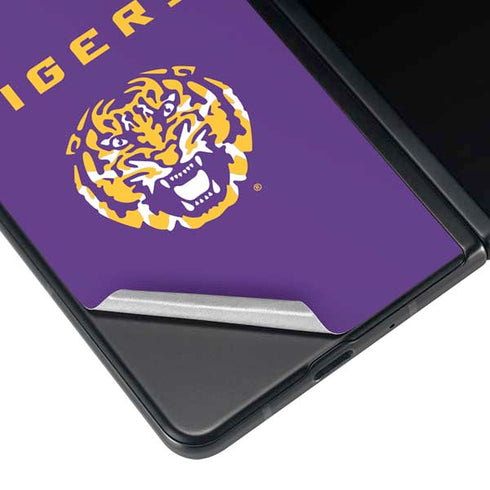 Louisiana State University - LSU Tigers Purple Galaxy Z Fold4 5G Skin