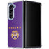 Louisiana State University - LSU Tigers Purple Galaxy Z Fold5 5G Clear Case