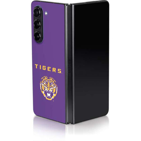 Louisiana State University - LSU Tigers Purple Galaxy Z Fold5 5G Skin