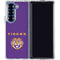 LSU Tigers Purple Galaxy Z Fold6 Clear Case