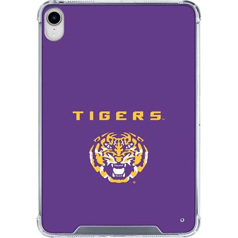 LSU Tigers Purple iPad 11th Gen (2025) Clear Case