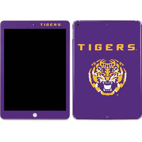 LSU Tigers Purple Apple iPad Skin