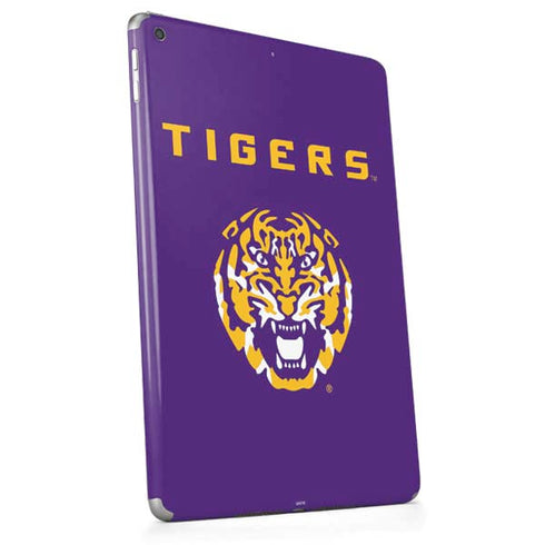 LSU Tigers Purple Apple iPad Skin