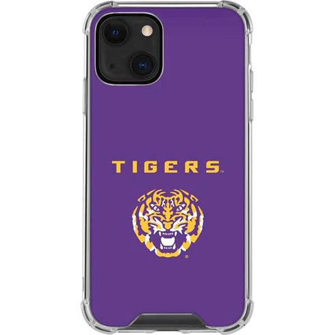 Louisiana State University - LSU Tigers Purple iPhone 13 Mini Clear Case