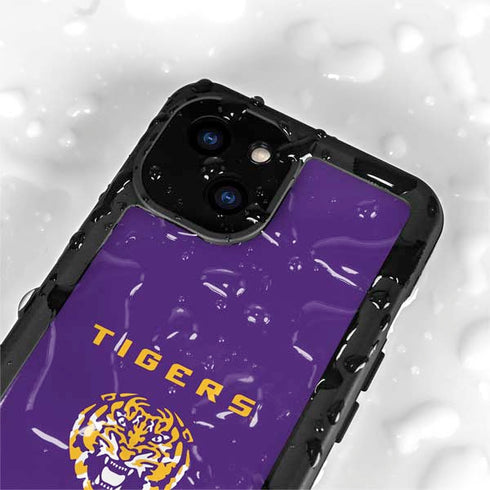 Louisiana State University - LSU Tigers Purple iPhone 13 Mini Waterproof Case