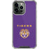 Louisiana State University - LSU Tigers Purple iPhone 13 Pro Max Clear Case