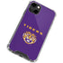 Louisiana State University - LSU Tigers Purple iPhone 14 Clear Case
