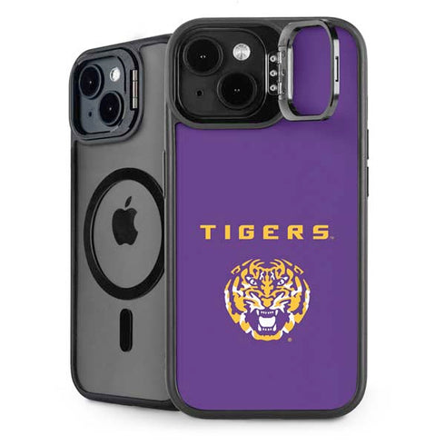 LSU Tigers Purple iPhone 14 Kickstand Case