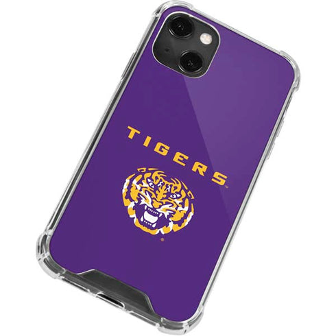Louisiana State University - LSU Tigers Purple iPhone 14 Plus Clear Case