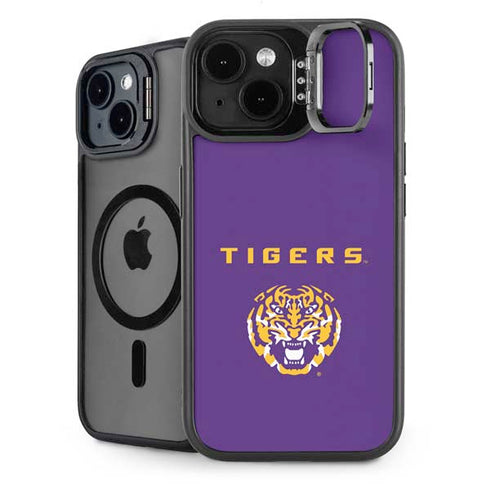 LSU Tigers Purple iPhone 14 Plus Kickstand Case