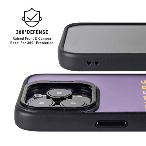 LSU Tigers Purple iPhone 14 Pro Max Kickstand Case
