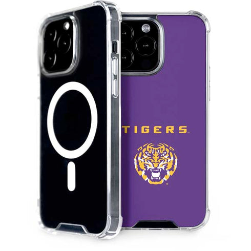 LSU Tigers Purple iPhone 14 Pro Max MagSafe Case