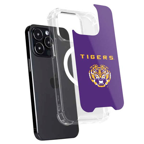 LSU Tigers Purple iPhone 14 Pro Max MagSafe Case