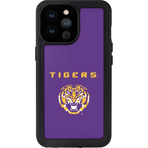 Louisiana State University - LSU Tigers Purple iPhone 14 Pro Max Waterproof Case