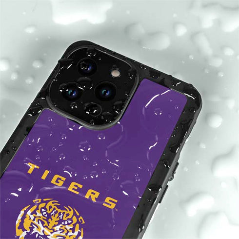 Louisiana State University - LSU Tigers Purple iPhone 14 Pro Max Waterproof Case
