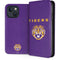 LSU Tigers Purple iPhone 15 Plus Folio Case